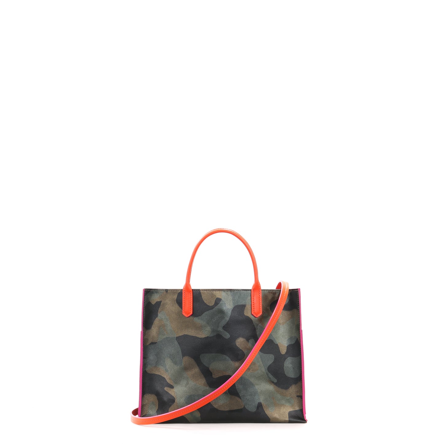 SMALL HARBOR TOTE CAMO W PINK