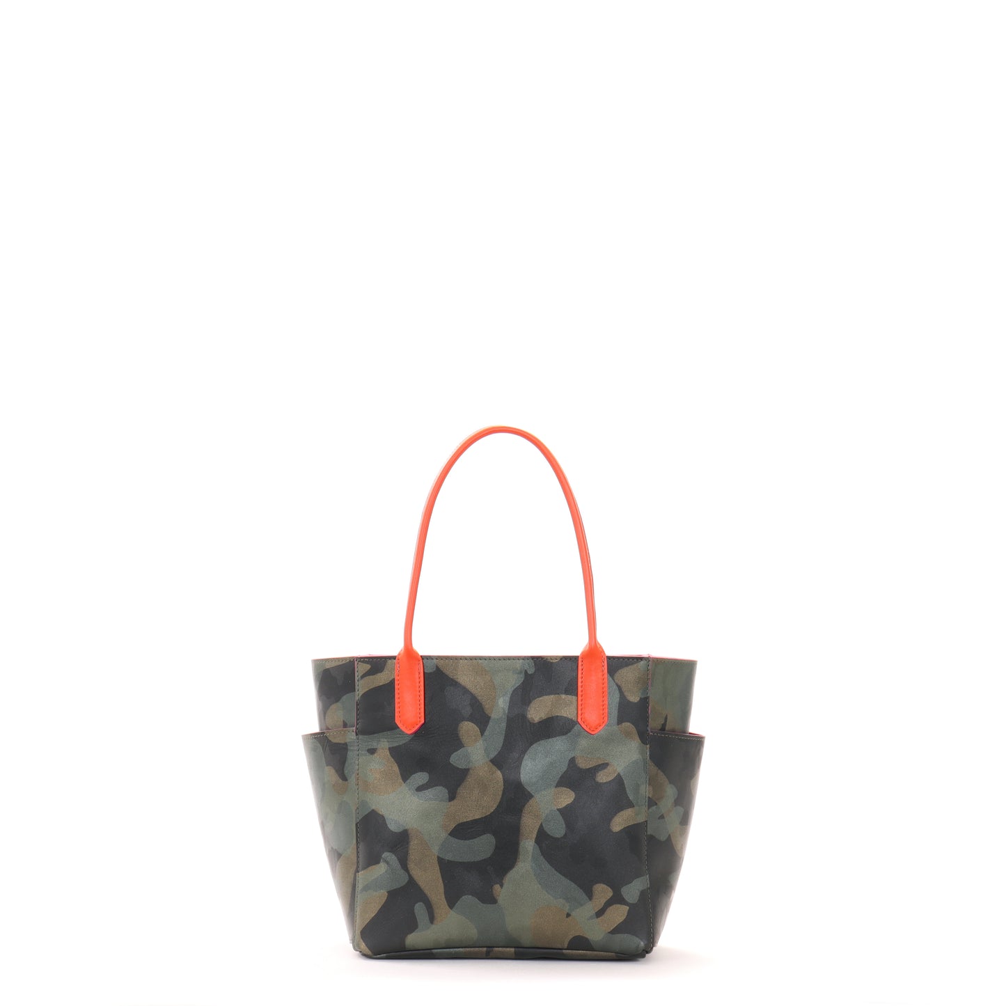 SMALL POCKET TOTE CAMO W PINK