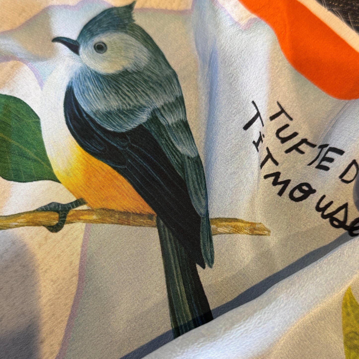 B.MAY X ANNE SMITH MICHIGAN BIRD MAP SCARF PRE-ORDER