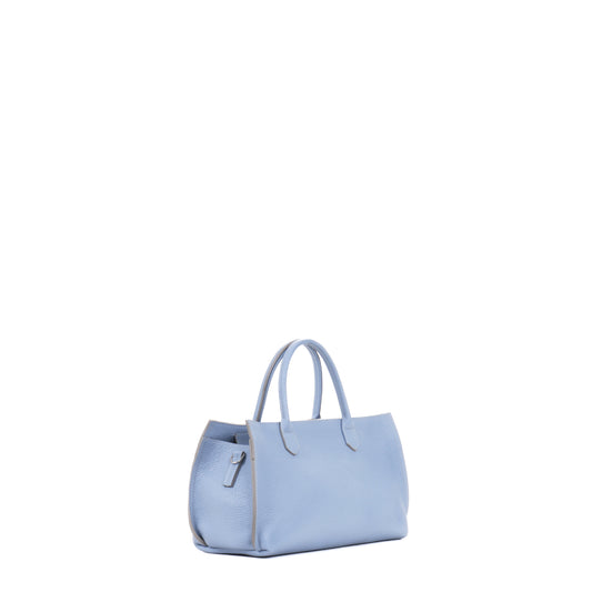 SMALL DAY BAG CORNFLOWER CALF