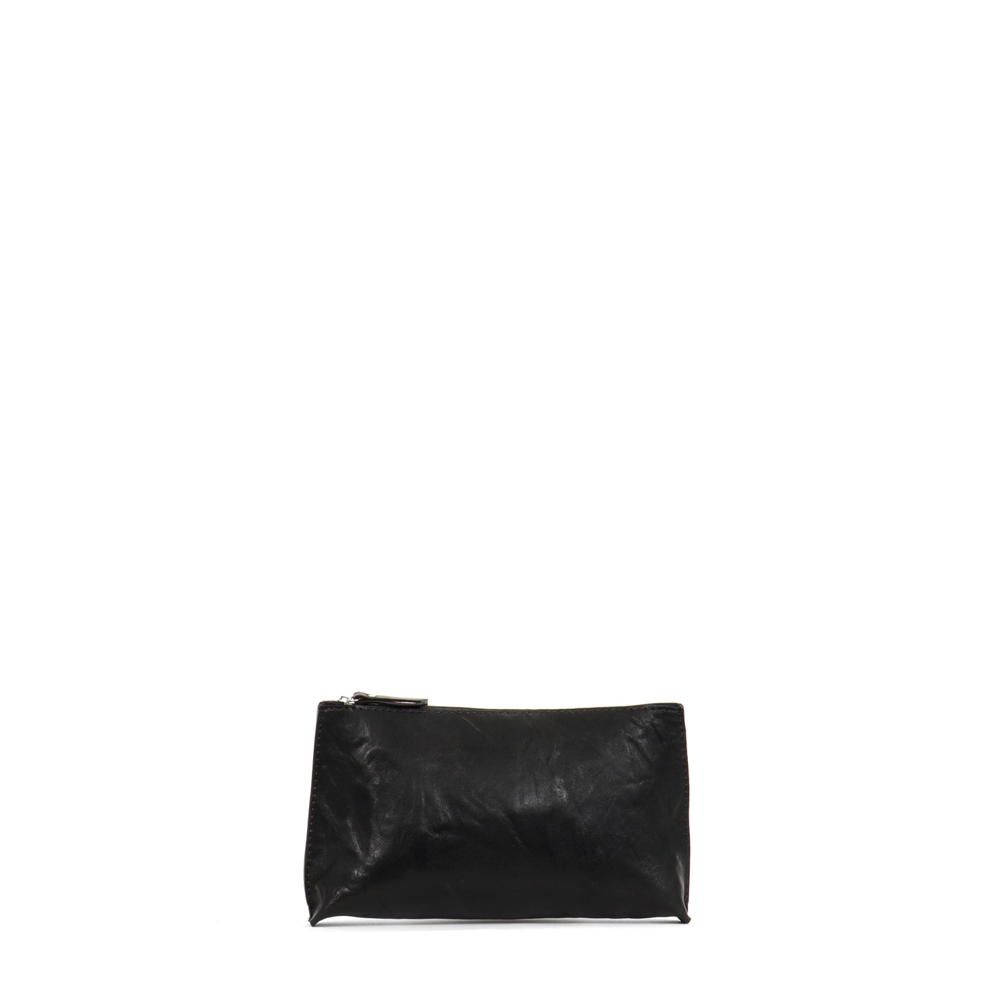 ESSENTIAL POUCH BLACK RUMPLED SHEEPSKIN