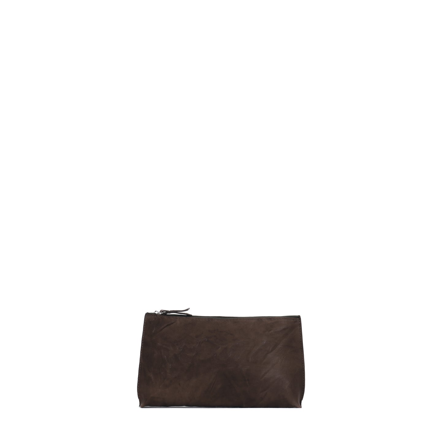 ESSENTIAL POUCH CAROB RUMPLED SHEEPSKIN