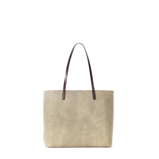 ESSENTIAL TOTE MOSS SHAGREEN