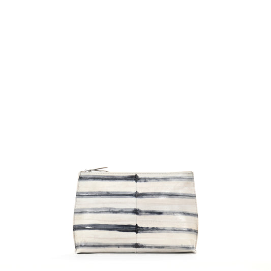 EVERYDAY POUCH STRIPED EEL