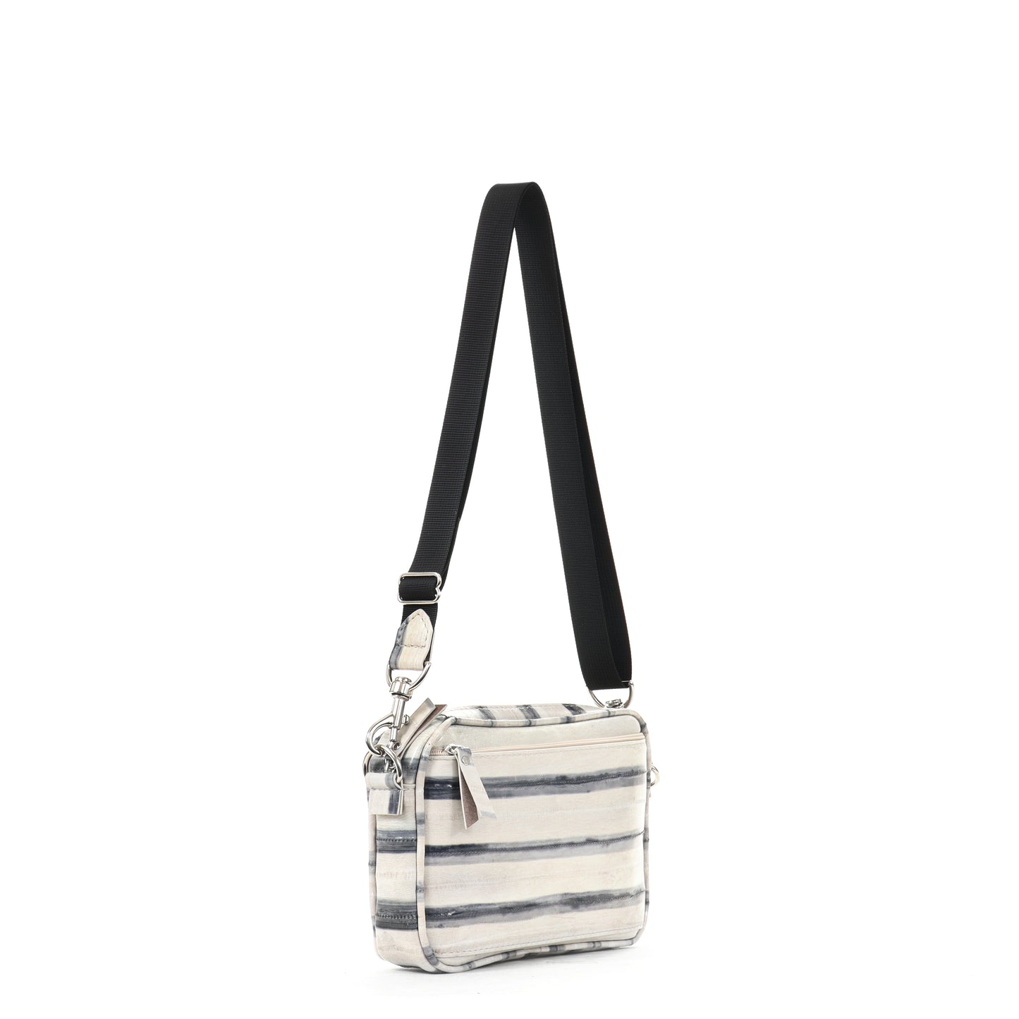 MINI CAMERA BAG STRIPED EEL