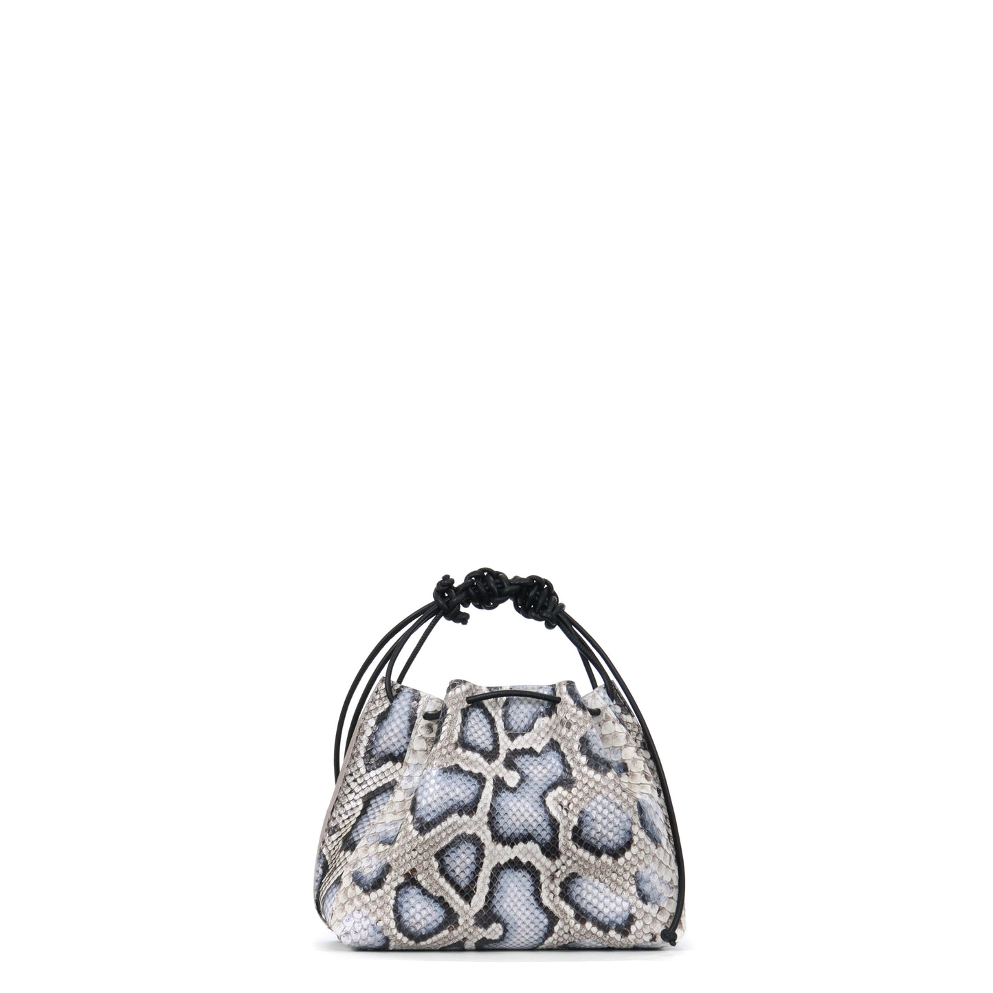 MINI DRAWSTRING BAG LAKE EFFECT PYTHON