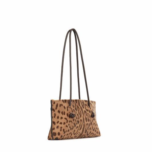 SLIM BAGUETTE LEOPARD HAIR ON CALF