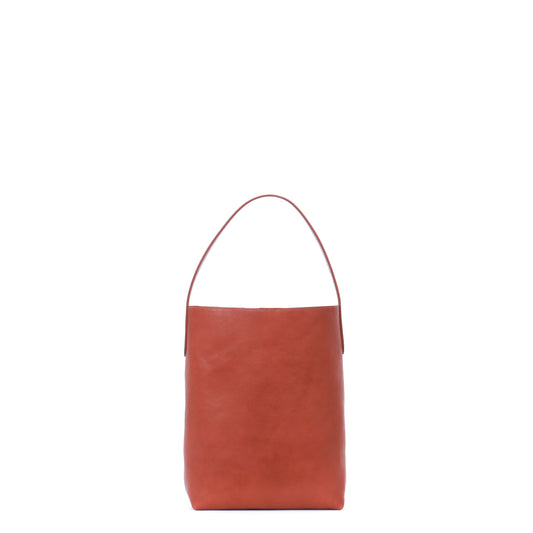 SMALL HOBO TERRACOTTA ITALIAN LAMB