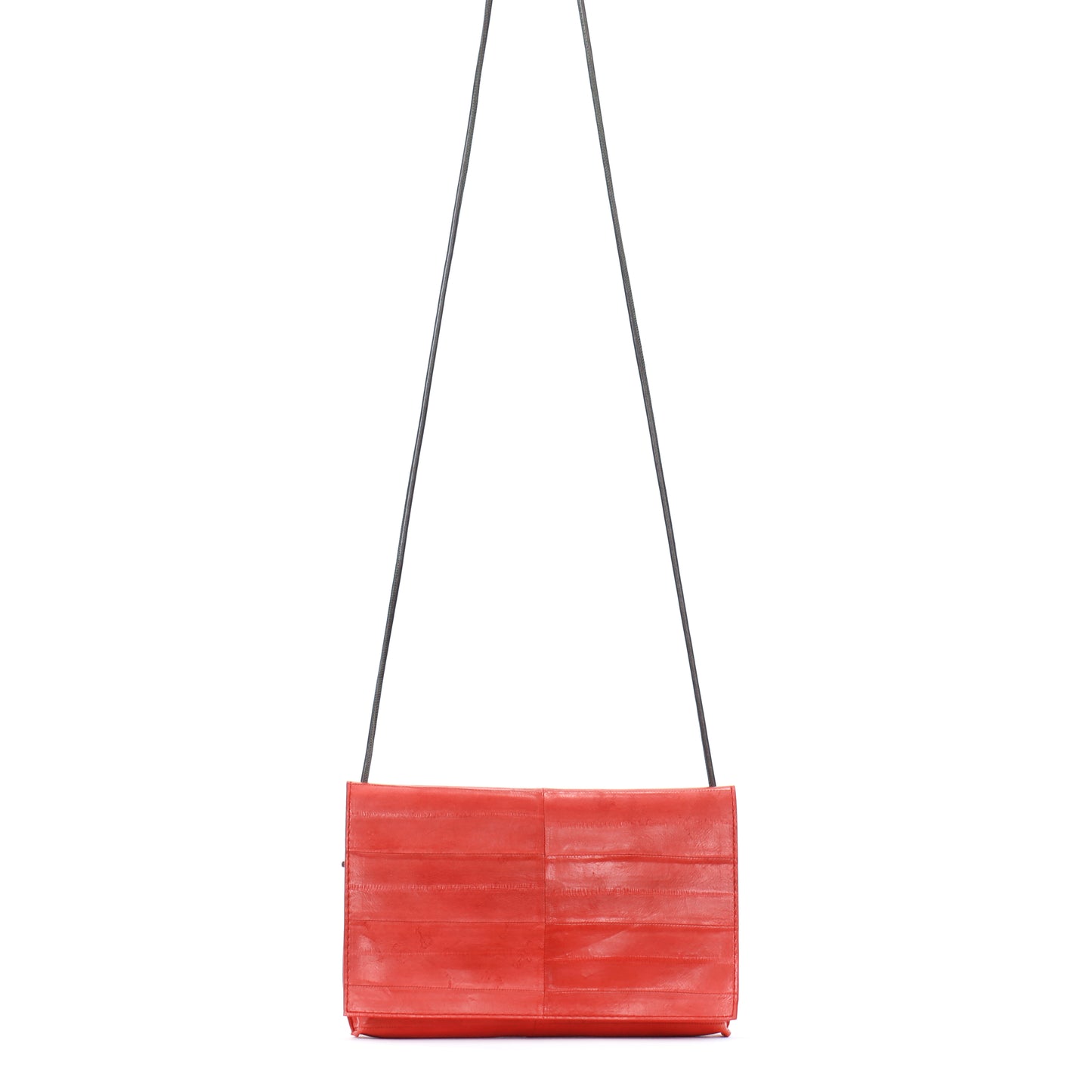 STRAPPY FOLDOVER CINNIBAR EEL