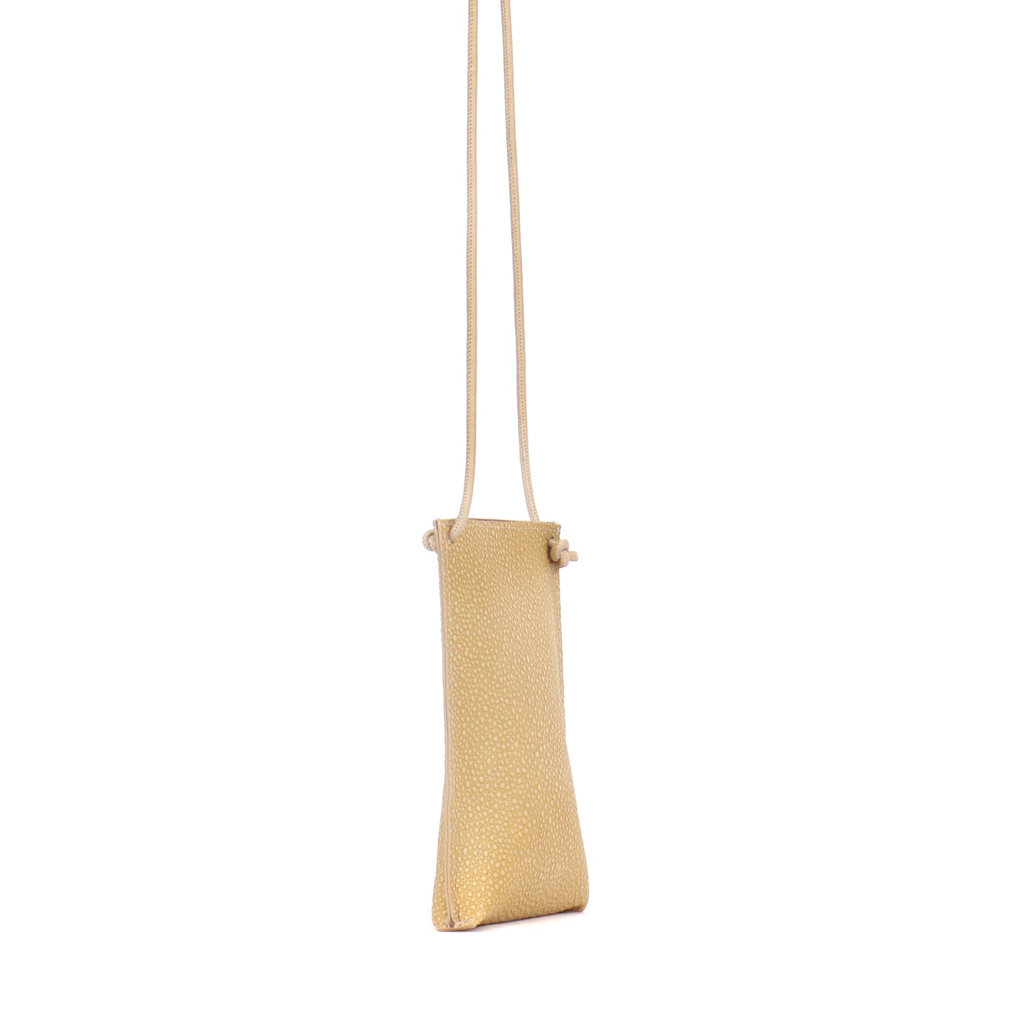 CELL POUCH MAIZE SHAGREEN