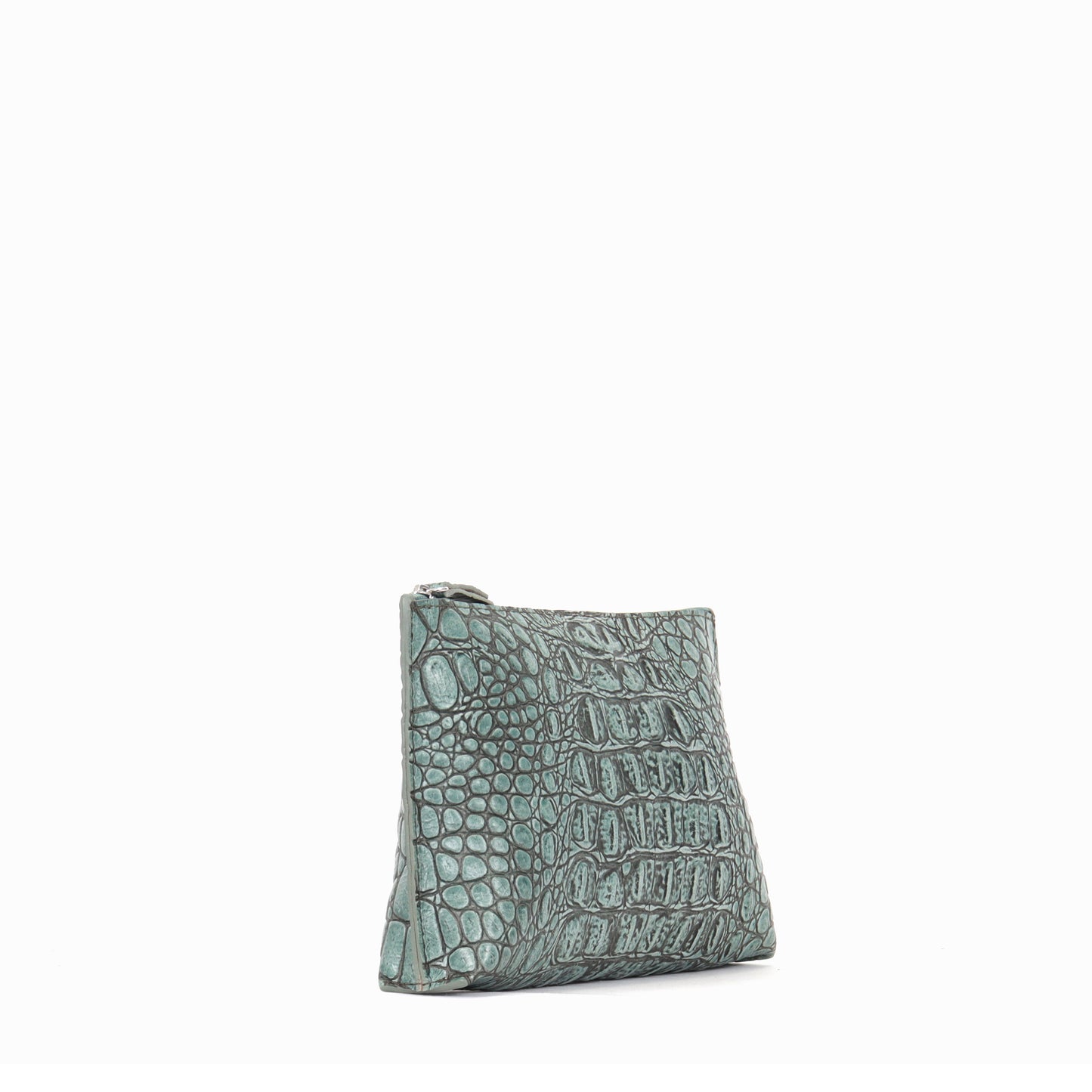 ESSENTIAL POUCH ATLANTIS EMBOSSED CROC