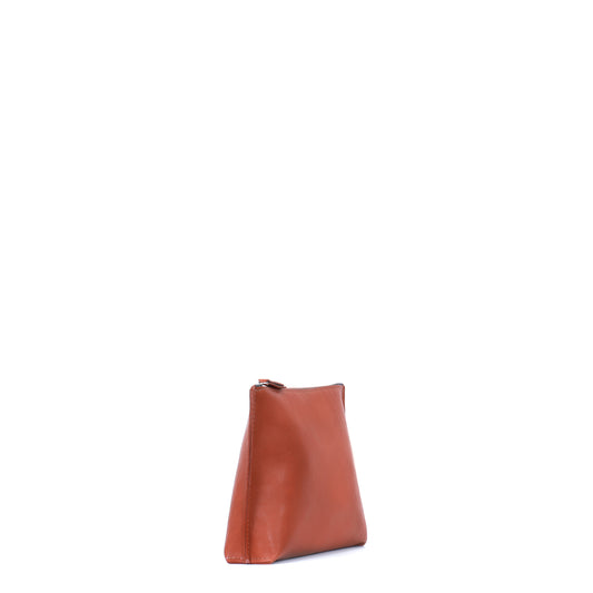 EVERYDAY POUCH TERRACOTTA ITALIAN LAMB