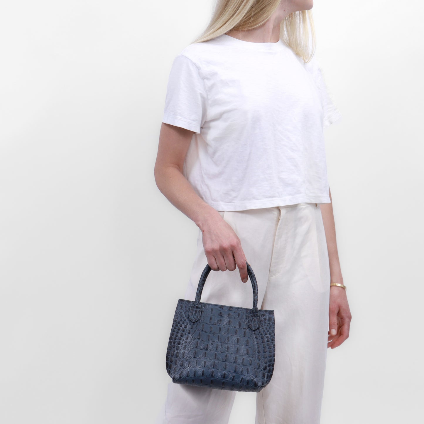 MINI DAY BAG TERRACOTTA ITALIAN LAMB