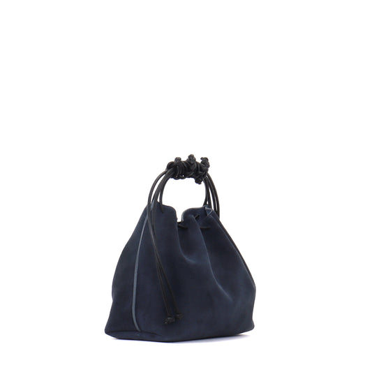 MINI DRAWSTRING BAG BALTIC SUEDE