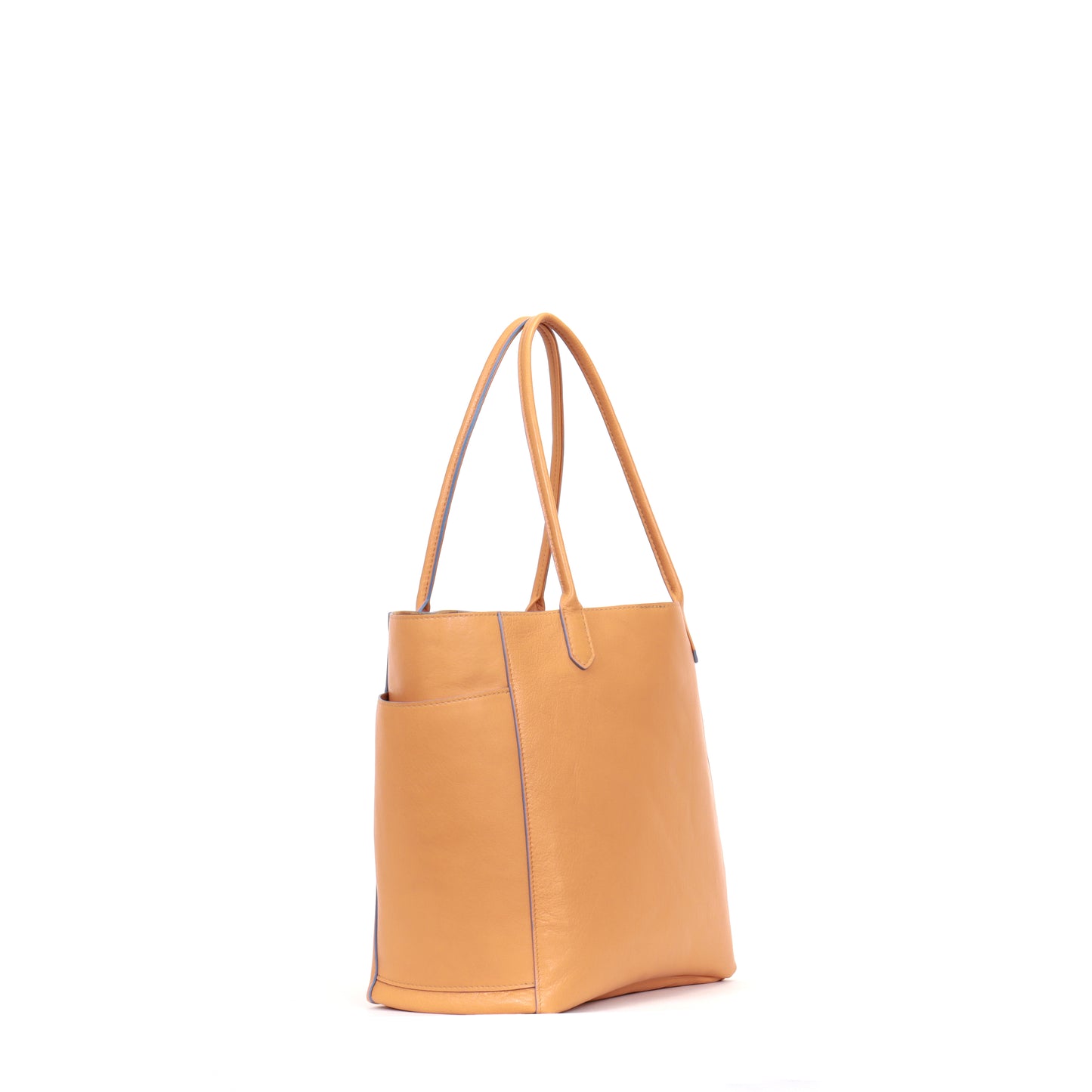 SLOUCHY POCKET TOTE BUTTERSCOTCH ITALIAN LAMB