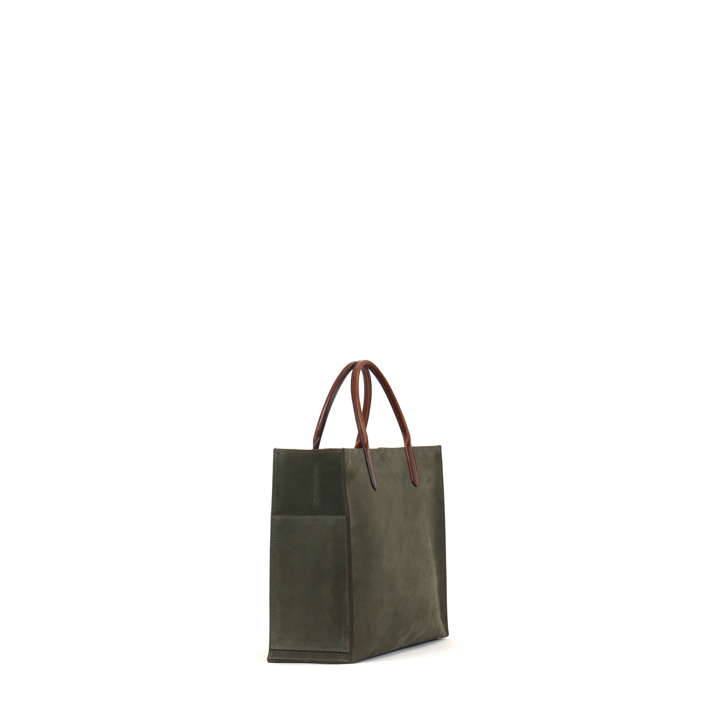 SMALL HARBOR TOTE POPLAR SUEDE
