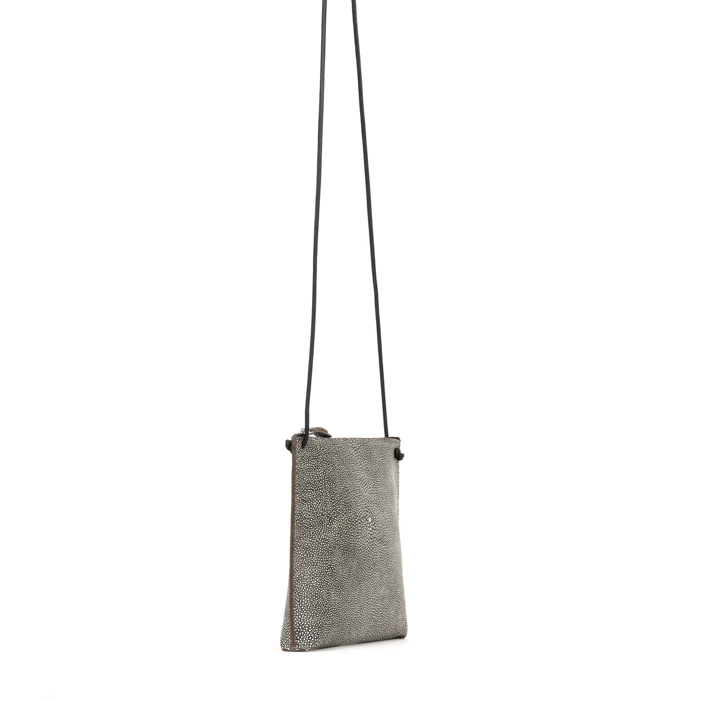 STRAPPY POUCH TERRAZZO SHAGREEN