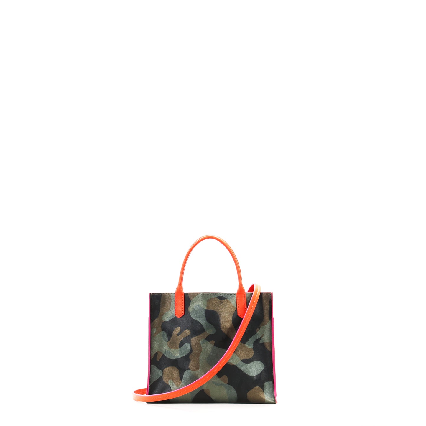 MINI HARBOR TOTE CAMO W PINK
