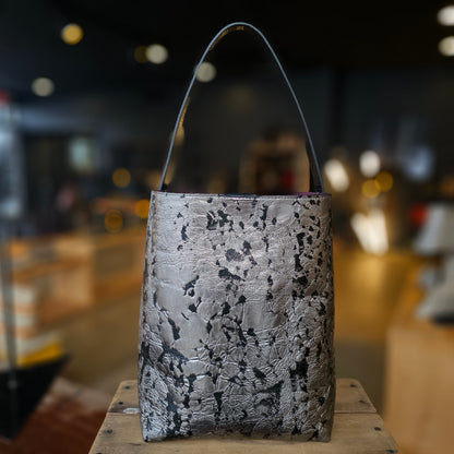 SMALL HOBO SPLASH SHEEPSKIN