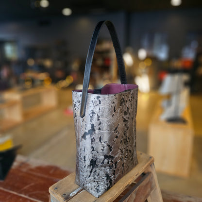 SMALL HOBO SPLASH SHEEPSKIN