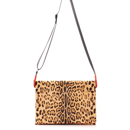 BM.AC MESSENGER LEOPARD HAIR ON CALF