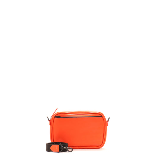 BM.AC SMALL CAMERA BAG ORANGE CALF