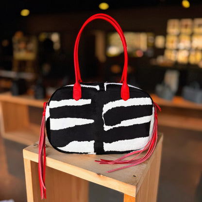 THE LIESEL BAG SAFARI HAIR ON CALF