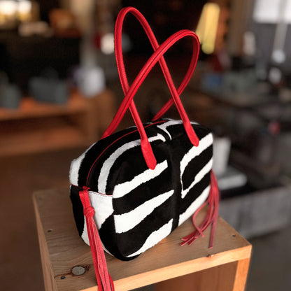 THE LIESEL BAG SAFARI HAIR ON CALF