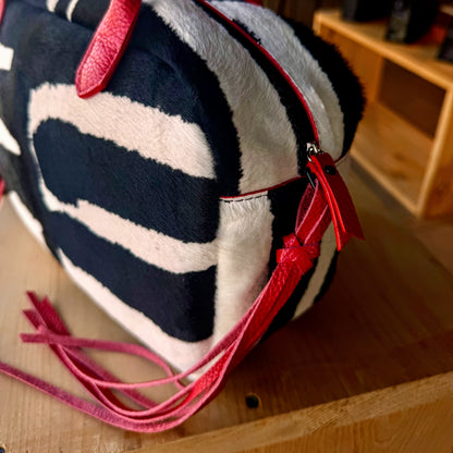 THE LIESEL BAG SAFARI HAIR ON CALF