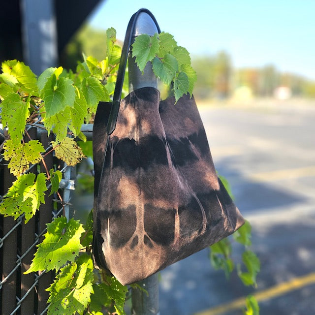 HOBO BLACK SHIBORI SUEDE