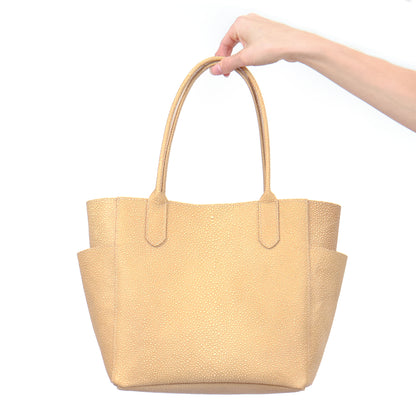 SMALL POCKET TOTE PASHMINA SNAKE PRINT