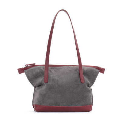 SMALL BELLO BAG ASH SUEDE