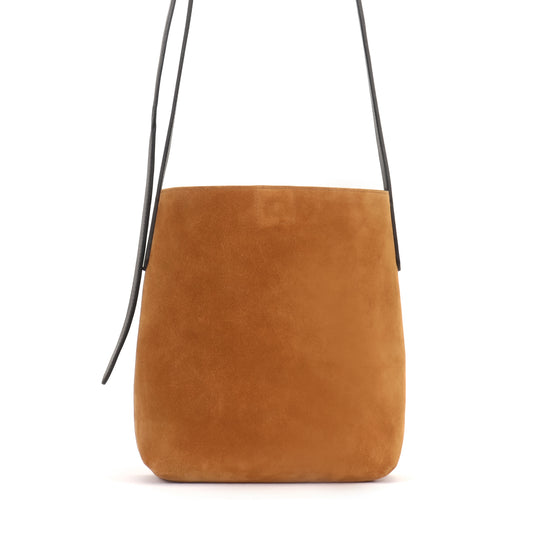 BUCKET MESSENGER WHISKEY SUEDE