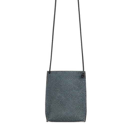 CELL POUCH DENIM SHAGREEN