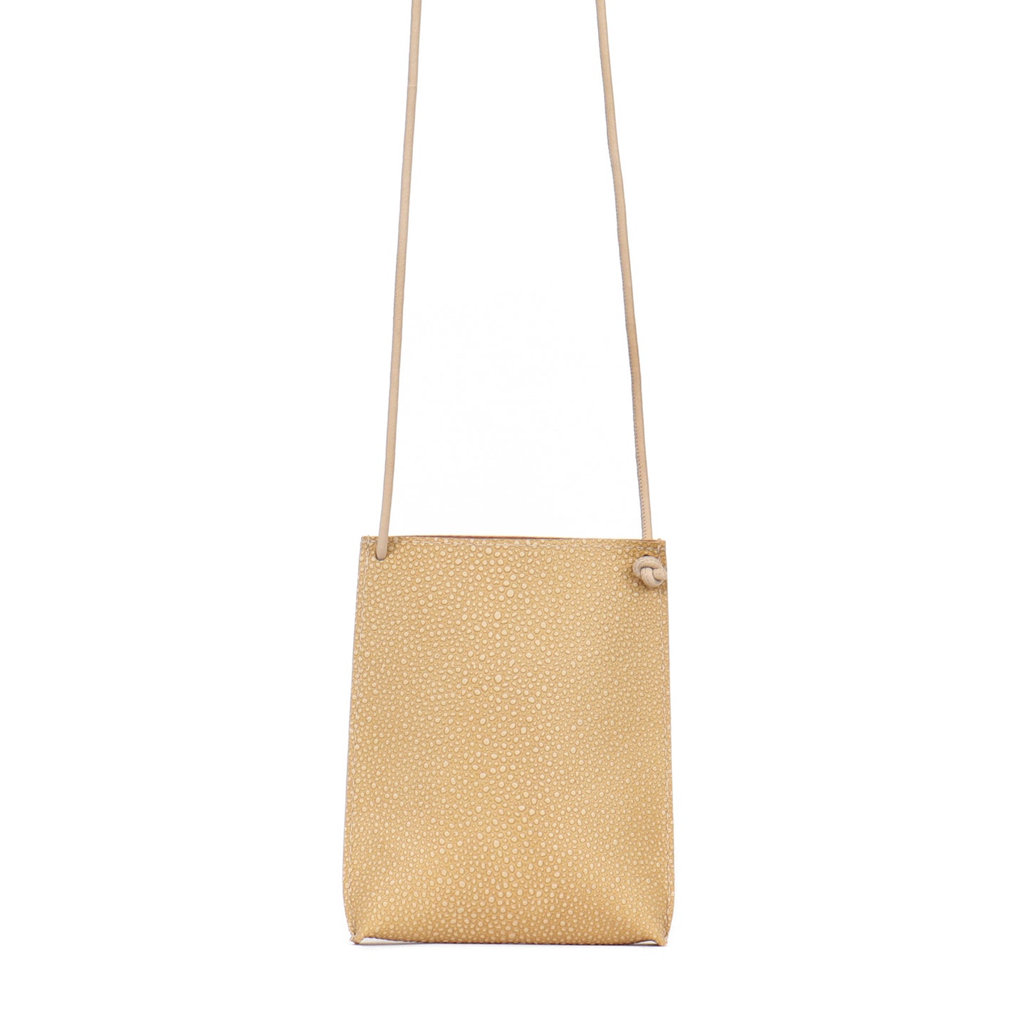 CELL POUCH MAIZE SHAGREEN