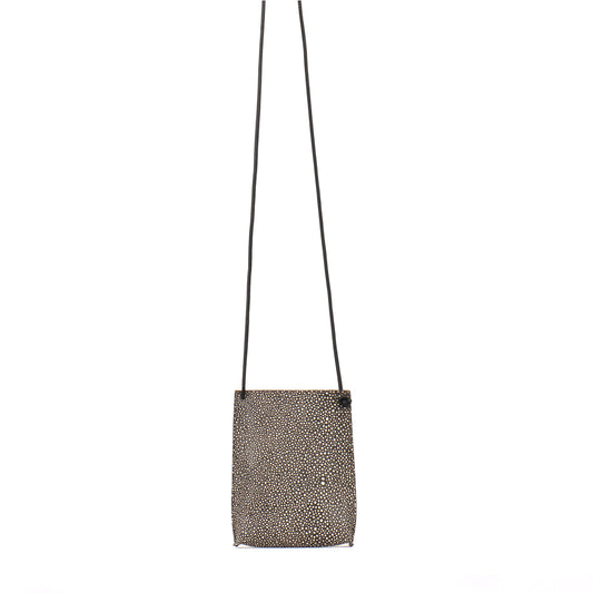 CELL POUCH TERRAZZO SHAGREEN