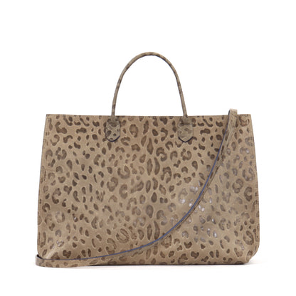 DAYBAG MUSHROOM EMBOSSED LEOPARD
