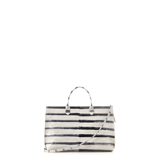 DAY BAG STRIPED EEL