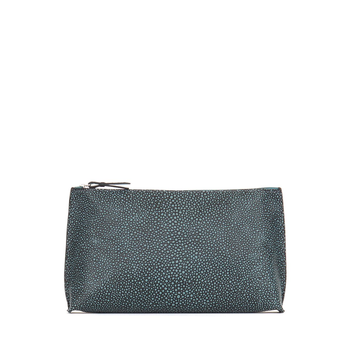 ESSENTIAL POUCH DENIM SHAGREEN
