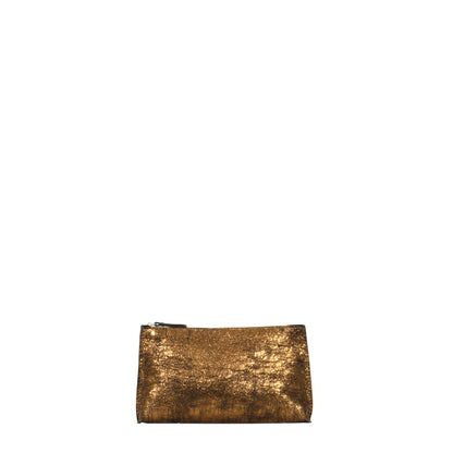 ESSENTIAL POUCH DISTRESSED BRASS