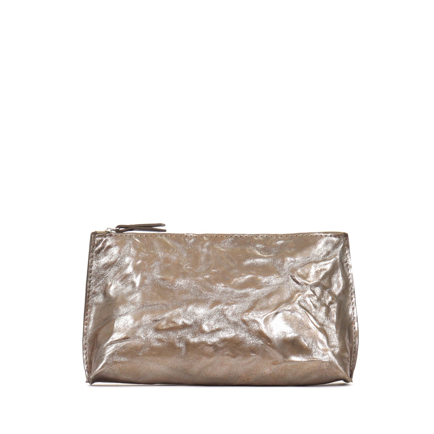 ESSENTIAL POUCH LIQUID METAL SHEEPSKIN