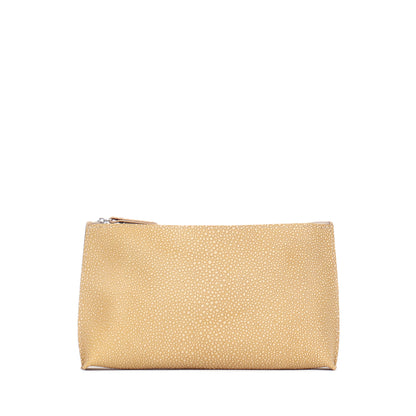 ESSENTIAL POUCH MAIZE SHAGREEN