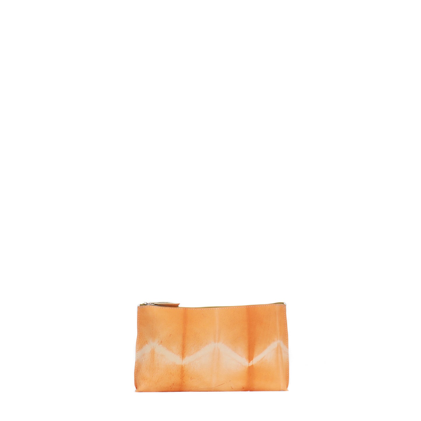 ESSENTIAL POUCH ORANGE SHIBORI