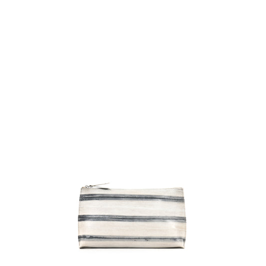 ESSENTIAL POUCH STRIPED EEL