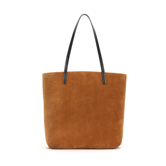 ESSENTIAL TOTE WHISKEY SUEDE