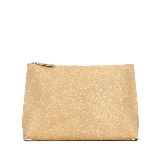 EVERYDAY POUCH MAIZE SHAGREEN