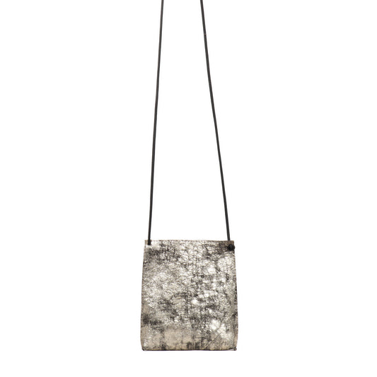 LARGE CELL POUCH DISTRESSED PEWTER