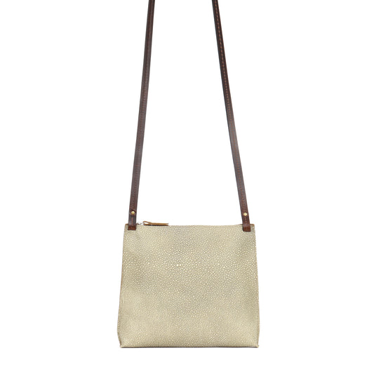 LARGE STRAPPY MOSS SHAGREEN