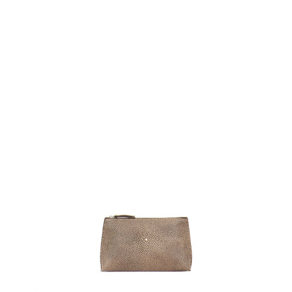 LIPSTICK POUCH CLAY SHAGREEN