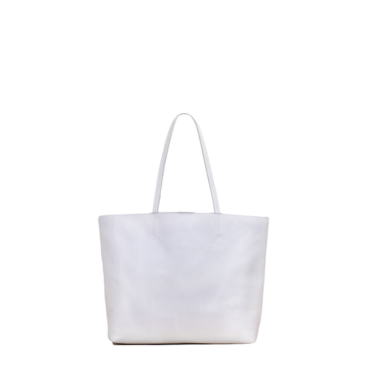 MEDIUM ESSENTIAL TOTE LINEN CALF